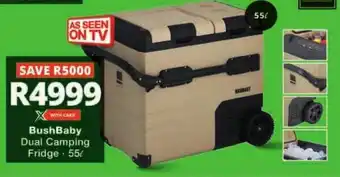 Checkers BushBaby Dual Camping Fridge offer