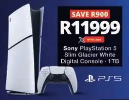 Checkers Sony PlayStation 5 Slim Glacier White Digital Console offer