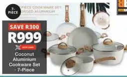 Checkers Coconut Aluminium Cookware Set offer