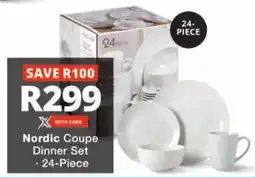 Checkers Nordic Coupe Dinner Set offer