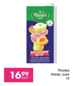 Save Rhodes Nectar Juice offer