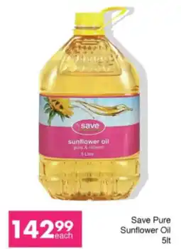 Save Save Pure Sunflower Oil offer