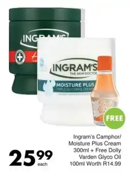 Save Ingram's Camphor/ Moisture Plus Cream offer