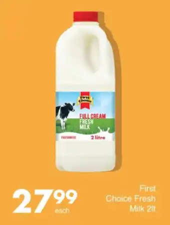 Save First Choice Fresh Milk offer