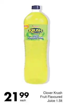 Save Clover Krush Fruit Flavoured Juice offer