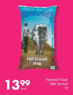 Save Fairfield Fresh Milk Sachet offer