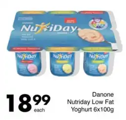 Save Danone Nutriday Low Fat Yoghurt offer