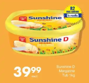 Save Sunshine D Margarine Tub offer