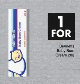 Save Bennetts Baby Bum Cream offer