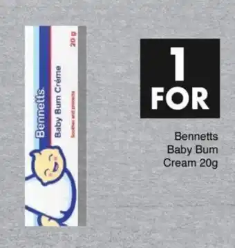 Save Bennetts Baby Bum Cream offer