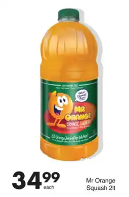 Save Mr Orange Squash offer