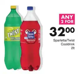 Save Sparletta/ Twist Cooldrink offer