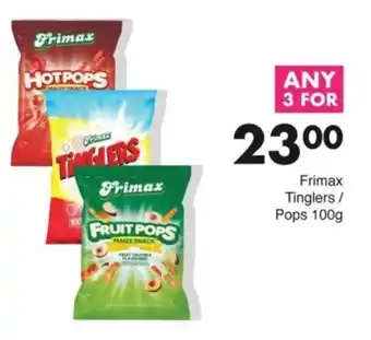 Save Frimax Tinglers/ Pops offer