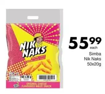 Save Simba Nik Naks offer