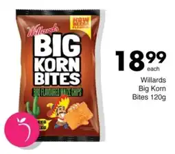 Save Willards Big Korn Bites offer