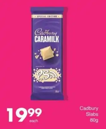 Save Cadbury Slabs offer