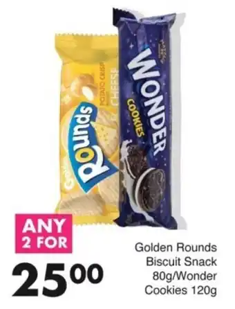 Save Golden Rounds Biscuit Snack/ Wonder Cookies offer