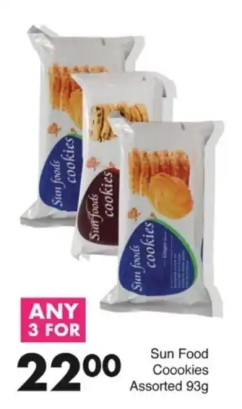 Save Sun Food Coookies Assorted offer