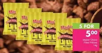 Save Master Choco Filled Pillows offer