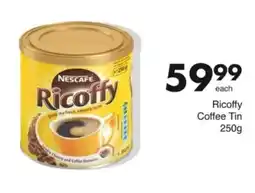 Save Nescafe Ricoffy Coffee Tin offer