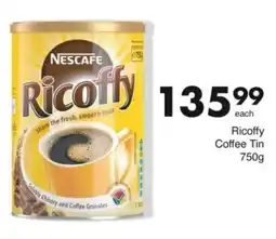 Save Nescafe Ricoffy Coffee Tin offer