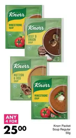 Save Knorr Packet Soup Regular offer