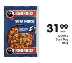 Save Knorrox Soya Bag offer
