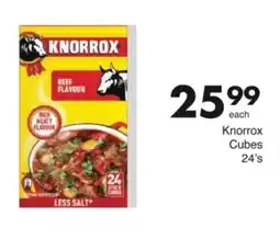 Save Knorrox Cubes offer