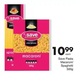 Save Save Pasta Macaroni/ Spaghetti offer