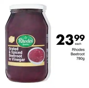 Save Rhodes Beetroot offer