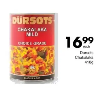 Save Dursots Chakalaka offer