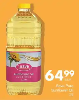 Save Save Pure Sunflower Oil offer