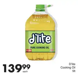 Save D'lite Cooking Oil offer