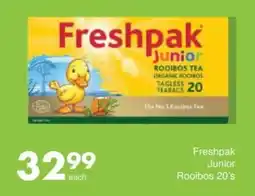 Save Freshpak Junior Rooibos offer