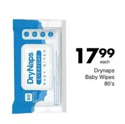 Save Drynaps Baby Wipes offer