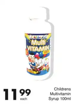 Save Childrens Multivitamin Syrup offer