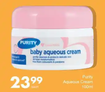 Save Purity Aqueous Cream offer
