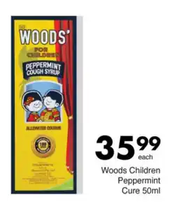 Save Woods Children Peppermint Cure offer