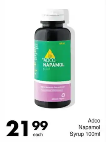 Save Adco Napamol Syrup offer