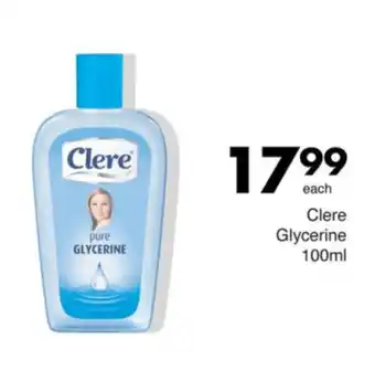 Save Clere Glycerine offer