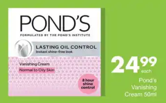Save Pond's Vanishing Cream offer