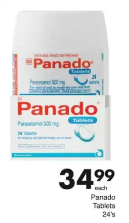 Save Panado Tablets offer
