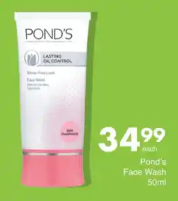 Save Pond's Face Wash offer