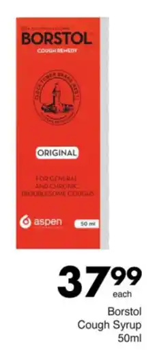 Save Borstol Cough Syrup offer
