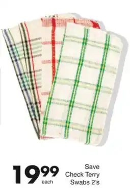 Save Save Check Terry Swabs offer