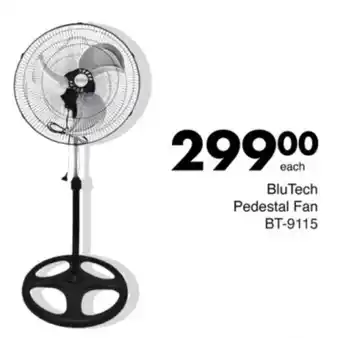 Save BluTech Pedestal Fan offer