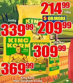 Three Star Cash and Carry King Korn Malt Sorghum offer