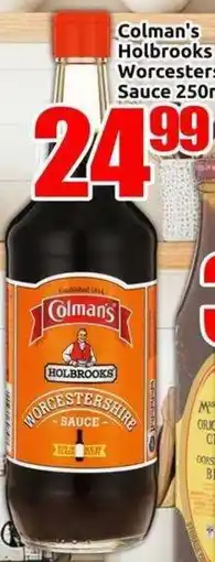 Three Star Cash and Carry Colman's Holbrooks Worcestershire Sauce offer