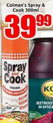 Three Star Cash and Carry Colman's Spray & Cook offer