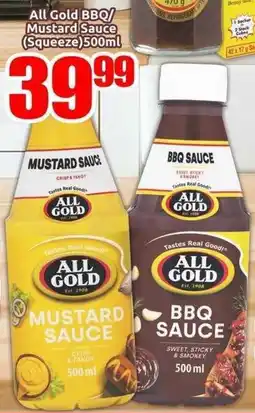 Three Star Cash and Carry All Gold BBQ Mustard Sauce offer